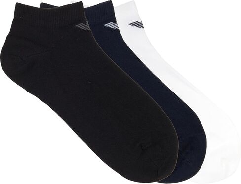 Emporio Armani Men's 3 Pack Sneaker Socks in Kuwait