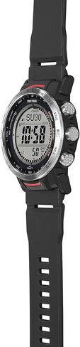 ساعة كاسيو PRW-35-1A 44.60 x 13 ملم Pro Trek Climber Line الرقمية ذات أساس حيوي وحزام راتنج قوي للطاقة الشمسية 100 متر للرجال in Kuwait