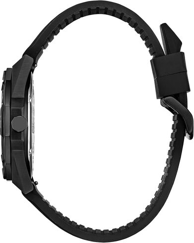 CITIZEN Men's Eco-Drive Marvel Black Panther, 42mm Black Stainless Steel Case with a Black Dial & Silicone Strap (Style: AW1858-03W) in Saudi Arabia