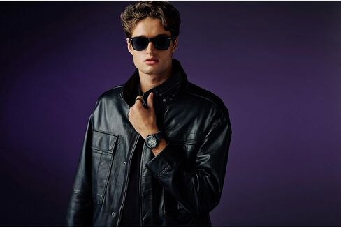 CITIZEN Men's Eco-Drive Marvel Black Panther, 42mm Black Stainless Steel Case with a Black Dial & Silicone Strap (Style: AW1858-03W) in Saudi Arabia