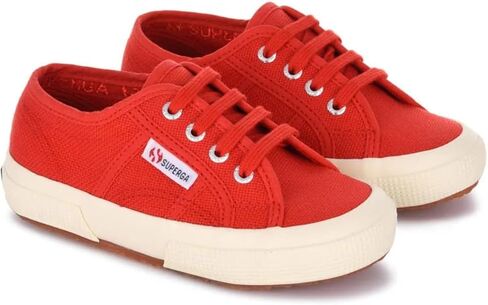 Superga 2750 JCOT Classic Kids Sneakers - Stylish & Durable Canvas Shoes for Everyday Comfort, Easy Lace-Up Design in Kuwait