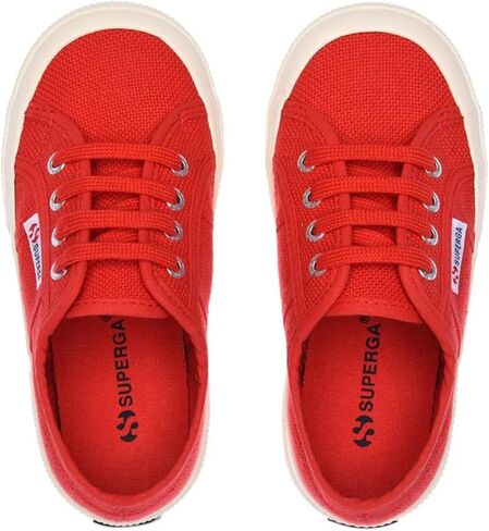 Superga 2750 JCOT Classic Kids Sneakers - Stylish & Durable Canvas Shoes for Everyday Comfort, Easy Lace-Up Design in Kuwait