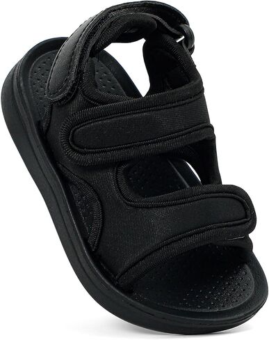 Toddler Kids Sandals Girls Boys Open Toe Shoes with Adjustable Straps for Summer Essentials in Saudi Arabia