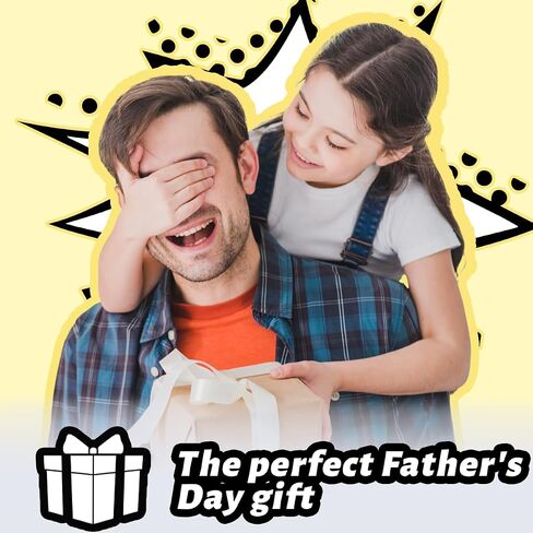 Funny Father's Day Gifts for Dad Papa from Daughter Wife Son I Love You Dad Thank You Daddy Birthday Christmas Gifts Ideas Matchbox Gift in Saudi Arabia