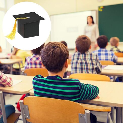 Outus 60 Pieces Graduation Candy Boxes Graduation Party Favors Class of 2026 Cap Gift Boxes Graduate Centerpieces with Tassel for Grad Ceremony Party Favors in Saudi Arabia