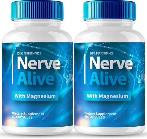 كبسولات Nerve Alive لآلام الأعصاب، Nerve Alive لحبوب المكملات الغذائية للاعتلال العصبي، تركيبة متقدمة لدعم صحة الأعصاب - أقصى قدر من القوة، مراجعات الدعم الطبيعي NerveAlive (عبوتان) in Kuwait