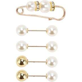 Brooch Elegant Faux Pearl Design Brooch Pin for Dressing Up Outfits 1 Set in Kuwait