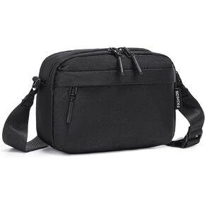 Cross Body Purse, Small Crossbody Bag for Women Men Adjustable Strap Multi-Pockets Two Way Zipper Water Repellent Lightweight in Saudi Arabia