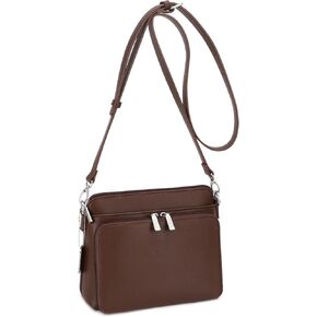 JESSIE&JAMES/RUGER Athena Everyday Carry Crossbody Bag for Women, Vegan Leather CCW Purse with Adjustable Strap for Women in Saudi Arabia