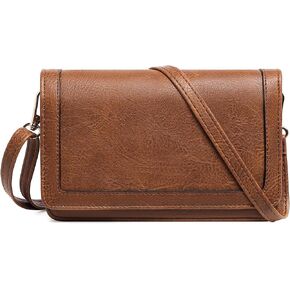 FALAN MULE Small Crossbody Bags for Women Cell Phone Purse Vegan Leather Shoulder Handbag Wallet with Card Slots in Saudi Arabia