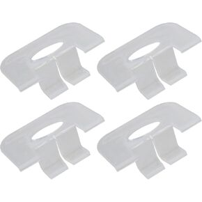 New Replacement Lift Handles for Cordless Blinds | Fix Broken Pulls for Graber & Bali Mini & Honeycomb Shades (Made After 2015) | 4Pcs, Clear, Fits 3/4" Pleat in Saudi Arabia