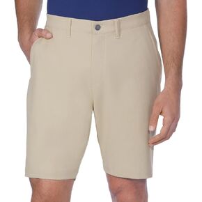 KIRKLAND Signature Men's Moisture Wicking Stretch Performance Short with Comfort Waistband (US, Numeric, 38, Regular, Regular, Tan) in Saudi Arabia