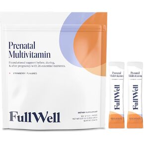 FullWell Prenatal Multivitamin Strawberry Stick Packs in Saudi Arabia
