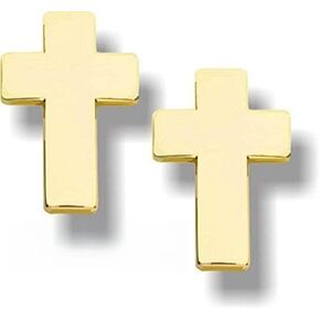 Chaplain Cross Collar Insignia Pins – Gold Military Clergy Cross Badge, Uniform Lapel Pin Set (Pair) in Kuwait