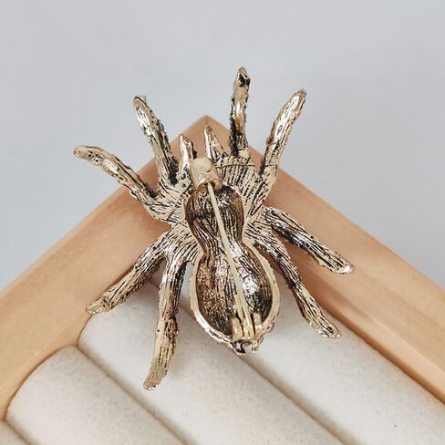 6pcs Ucubwfu Colorful Spider Brooch Set, Rhinestone Spider Pins, Women Insect Brooch Spider Jewelry in Saudi Arabia