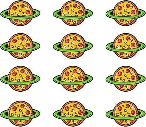 Pizza Planet Brooch Rocket Ship Badge Fan Cosplay Jewelry Video Game Peripheral Gifts Drip Oil Painted Enamel Pins Suitable for Hats in Kuwait