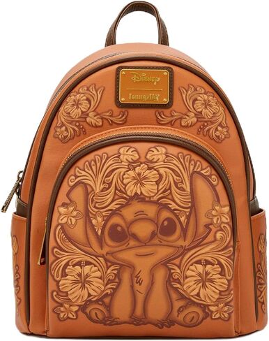 Loungefly Disney Lilo & Stitch Tonal Stitch Carving Mini Backpack - BoxLunch Exclusive BROWN NONE in Kuwait