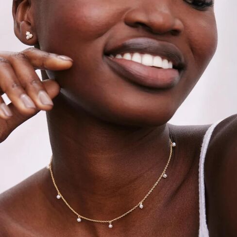 Bryan Anthonys Grit Choker Necklace for Women - Inspirational Pendant with 14k Gold Plated Finish Over Brass, Dainty Minimalist Sentimental Jewelry, Nickel-Free Everyday Necklace Gift in Saudi Arabia