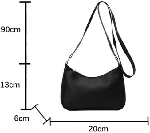 Women Crossbody Bag Shoulder Handbag Top Handle Purse Handbag Fashion Hobo Bag Everyday Use in Kuwait