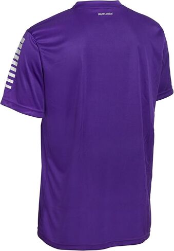 SELECT Pisa Short Sleeve Athletic Training Jersey, Purple, Youth XXS in Kuwait