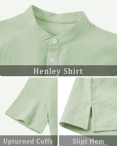 Funnycokid Boys Henley Shirts Short Sleeve Liene Shirt for Size 8-14 Kids Solid Button Down T-Shirt Summer Casual Tee in Saudi Arabia