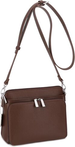 JESSIE&JAMES/RUGER Athena Everyday Carry Crossbody Bag for Women, Vegan Leather CCW Purse with Adjustable Strap for Women in Saudi Arabia
