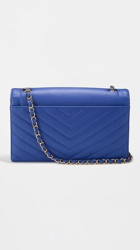 WHAT GOES AROUND COMES AROUND Women's Pre-Loved Chanel Lambskin Chevron Envelope Flap Bag 10" in Saudi Arabia