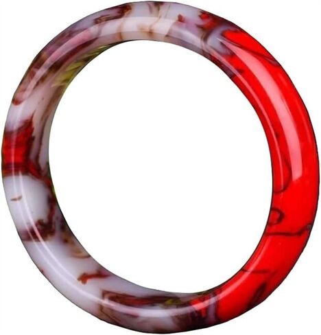 Natural Chicken Blood Jade Bangle Bracelet for Women, Protection Gemstone Brings Good Luck and Fortune Jewelry Gift for Wife (Size : 60mm) in Saudi Arabia