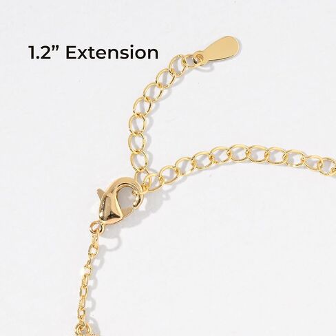 Billet-doux 14K Gold Plated Tiny Clovers Bracelet For Women, Very Small Dainty Gold Plated White/Black/Teal 4-Leaf Clovers Chain Bracelet, Mothers Day Gifts, 2026 Trendy Stackable Gold Jewelry in Saudi Arabia