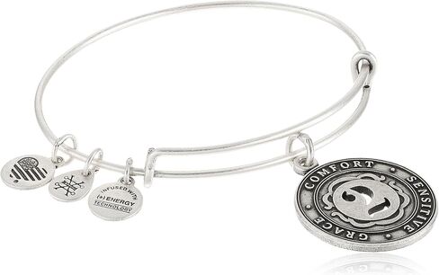 Alex and Ani "Numerology" Number, Expandable Wire Bangle Charm Bracelet in Kuwait