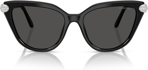 Swarovski womens Sk6039f Low Bridge Fit Cat Eye Sunglasses in Kuwait