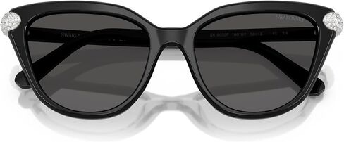Swarovski womens Sk6039f Low Bridge Fit Cat Eye Sunglasses in Kuwait