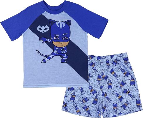 PJ Masks Pajamas Toddler Boys' Power Heroes Short Sleeve and Shorts Sleep Set in Saudi Arabia