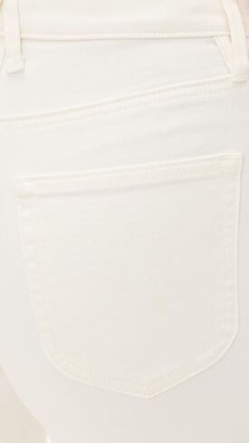 Good American Women's Good Waist Palazzo Jeans, Cotton White, 4 in Kuwait