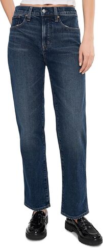 Madewell The Longline Jean مستقيم في مياه منتصف الليل in Kuwait