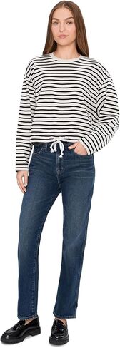 Madewell The Longline Jean مستقيم في مياه منتصف الليل in Kuwait