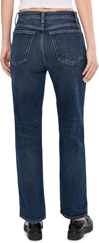Madewell The Longline Jean مستقيم في مياه منتصف الليل in Kuwait