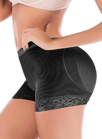 FLORATA Women Padded Shapewear Underwear, Butt Lifter Control Panties for Dresses Jeans Daily Wear in Saudi Arabia