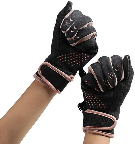 Winter Gloves Women Touchscreen, Ski Glove Waterproof Touch Screen Gloves, Womens Gloves with Touchscreen Fingers, Cold Weather Thermal Glove for Running, Cycling, Biking, Driving, Typing in Saudi Arabia