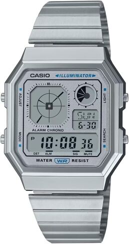 Casio Vintage Collection Digital Watch A130WE-7A Silver in Kuwait