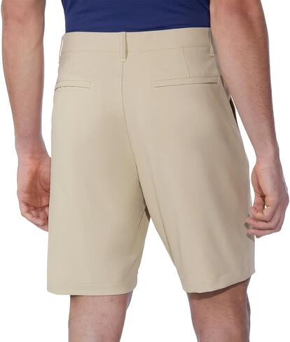 KIRKLAND Signature Men's Moisture Wicking Stretch Performance Short with Comfort Waistband (US, Numeric, 38, Regular, Regular, Tan) in Kuwait