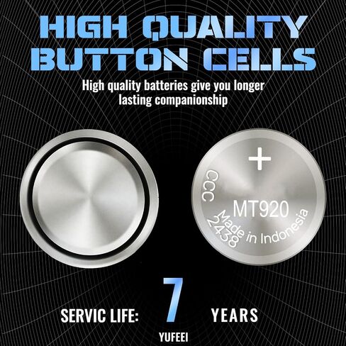 MT920 Battery Replacement for Citizen Watch Capacitor （No Welded pins） in Saudi Arabia