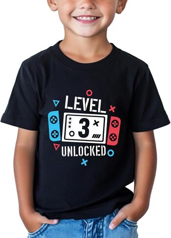 Birthday Boy Shirt Toddler Gifts for Boys 2nd 3rd 4th 5th 6th 7th 8th 9th Outfit Shirts Short Sleeve Cotton T-Shirt in Saudi Arabia