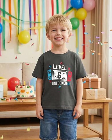 Birthday Boy Shirt Toddler Gifts for Boys 2nd 3rd 4th 5th 6th 7th 8th 9th Outfit Shirts Short Sleeve Cotton T-Shirt in Saudi Arabia