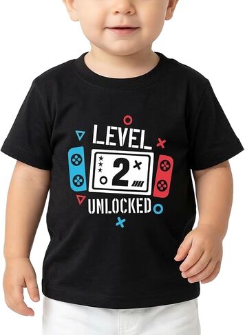 Birthday Boy Shirt Toddler Gifts for Boys 2nd 3rd 4th 5th 6th 7th 8th 9th Outfit Shirts Short Sleeve Cotton T-Shirt in Saudi Arabia
