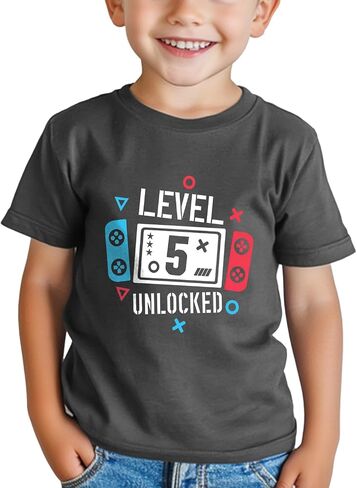 Birthday Boy Shirt Toddler Gifts for Boys 2nd 3rd 4th 5th 6th 7th 8th 9th Outfit Shirts Short Sleeve Cotton T-Shirt in Saudi Arabia