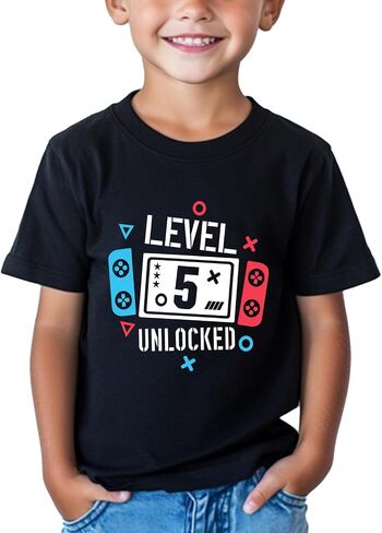 Birthday Boy Shirt Toddler Gifts for Boys 2nd 3rd 4th 5th 6th 7th 8th 9th Outfit Shirts Short Sleeve Cotton T-Shirt in Saudi Arabia