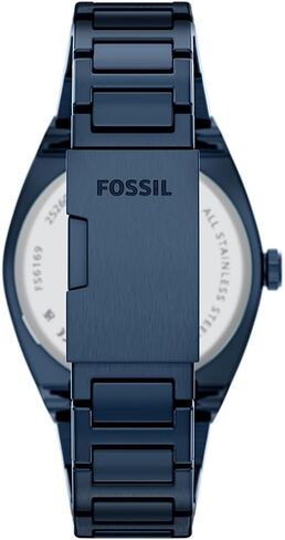 Fossil Everett Three-Hand Navy Stainless Steel Men's Watch in Kuwait