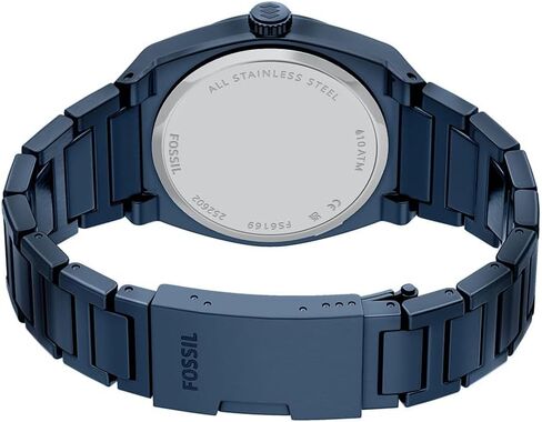 Fossil Everett Three-Hand Navy Stainless Steel Men's Watch in Kuwait