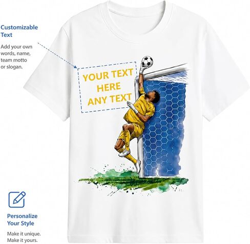 Personality Cape Verde Soccer Jersey Shirt Football Fan Apparel | Custom Last Line of Defense Watercolor Football Keeper Shirts for Men Women, Soccer Player Season Gift for Kids Teens Adults in Saudi Arabia